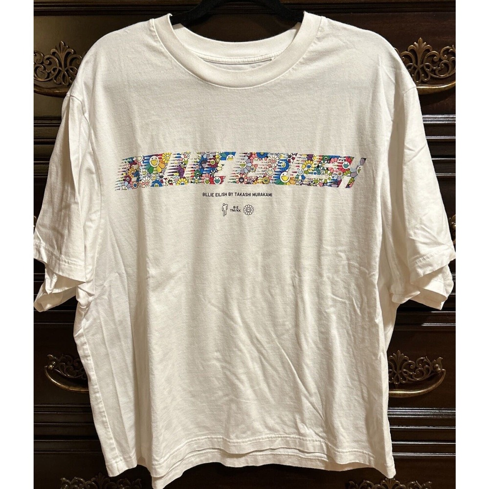 Billie Eilish x takashi murakami uniqlo t shirt